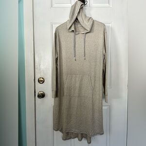 Comfort Code Heather Gray Hooded Dress